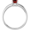 Natural Mozambique Garnet | Oval | 7 x 5mm