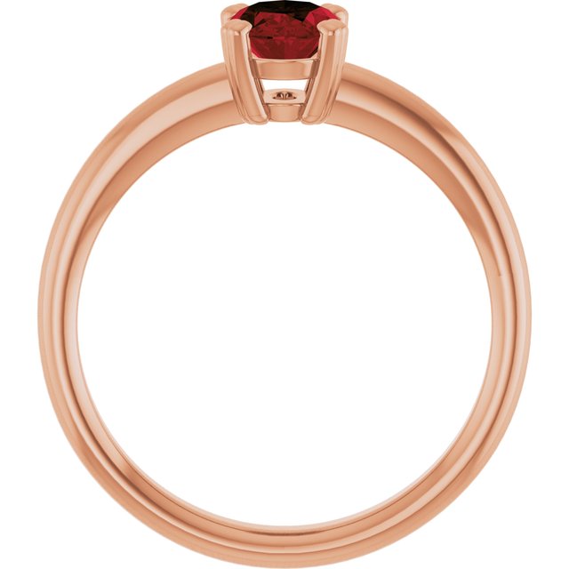 Natural Mozambique Garnet | Oval | 7 x 5mm