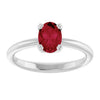 Lab-Grown Ruby | Oval | 7 x 5mm