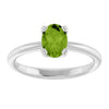 Natural Peridot | Oval | 7 x 5mm