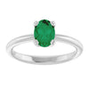 Lab-Grown Emerald | Oval | 7 x 5mm