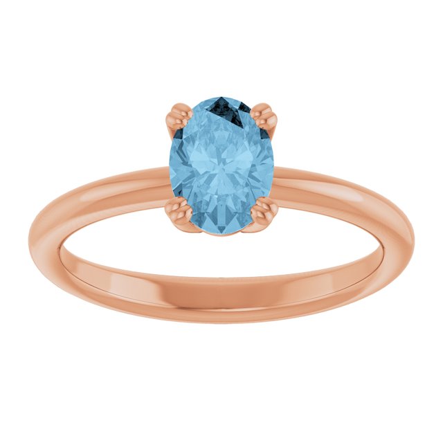 Natural Sky Blue Topaz | Oval | 7 x 5mm