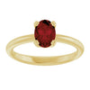 Natural Mozambique Garnet | Oval | 7 x 5mm