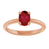 Lab-Grown Ruby | Oval | 7 x 5mm