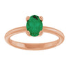 Lab-Grown Emerald | Oval | 7 x 5mm