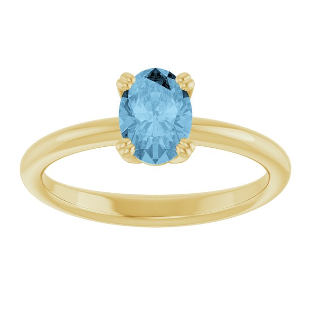 Natural Sky Blue Topaz | Oval | 7 x 5mm