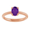 Natural Amethyst | Oval | 7 x 5mm