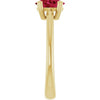 Lab-Grown Ruby | Oval | 7 x 5mm