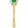Lab-Grown Emerald | Oval | 7 x 5mm