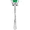 Lab-Grown Emerald | Oval | 7 x 5mm