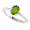 Natural Peridot | Oval | 7 x 5mm
