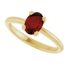 Natural Mozambique Garnet | Oval | 7 x 5mm