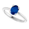 Lab-Grown Blue Sapphire | Oval | 7 x 5mm