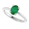 Lab-Grown Emerald | Oval | 7 x 5mm