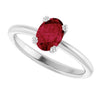 Lab-Grown Ruby | Oval | 7 x 5mm