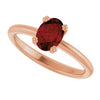Natural Mozambique Garnet | Oval | 7 x 5mm
