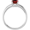 Natural Mozambique Garnet | Oval | 8 x 6mm