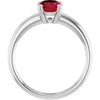 Lab-Grown Ruby | Oval | 8 x 6mm