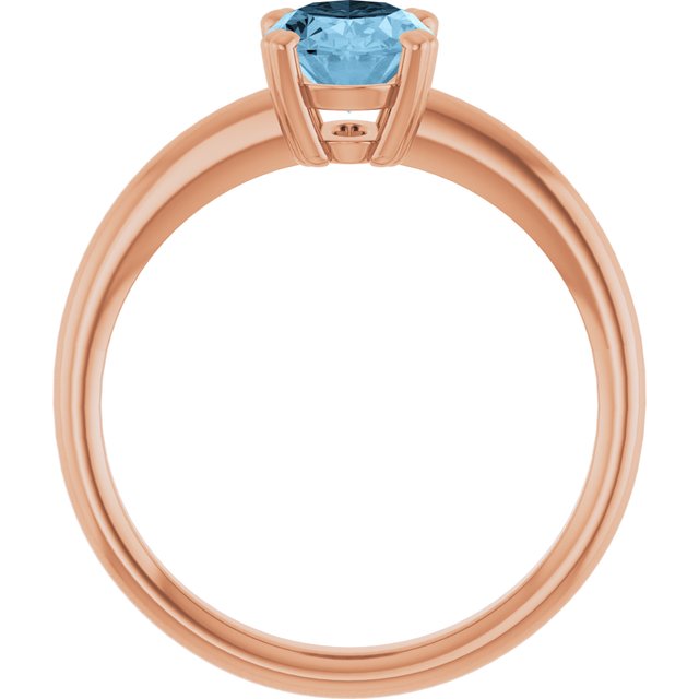 Natural Sky Blue Topaz | Oval | 8 x 6mm