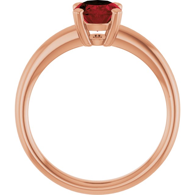 Natural Mozambique Garnet | Oval | 8 x 6mm
