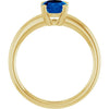 Lab-Grown Blue Sapphire | Oval | 8 x 6mm