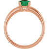 Lab-Grown Emerald | Oval | 8 x 6mm