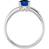 Lab-Grown Blue Sapphire | Oval | 8 x 6mm