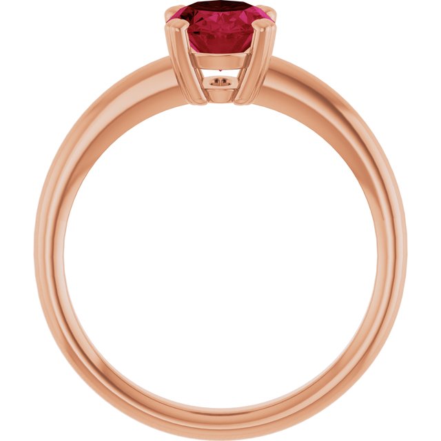 Lab-Grown Ruby | Oval | 8 x 6mm