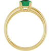 Lab-Grown Emerald | Oval | 8 x 6mm