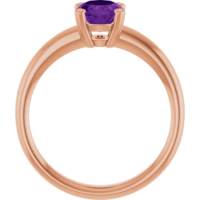 Natural Amethyst | Oval | 8 x 6mm