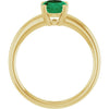 Lab-Grown Emerald | Oval | 8 x 6mm