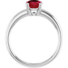 Lab-Grown Ruby | Oval | 8 x 6mm
