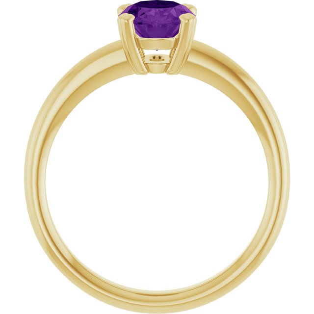 Natural Amethyst | Oval | 8 x 6mm