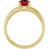 Lab-Grown Ruby | Oval | 8 x 6mm