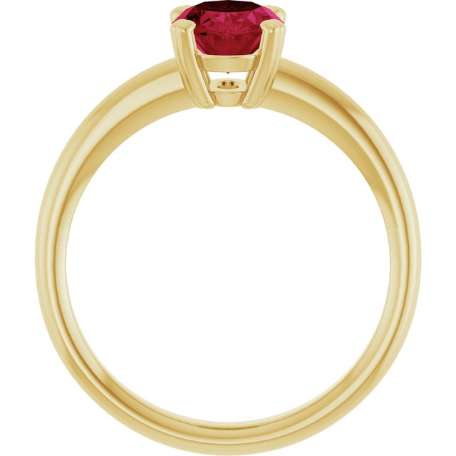 Lab-Grown Ruby | Oval | 8 x 6mm