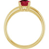 Lab-Grown Ruby | Oval | 8 x 6mm