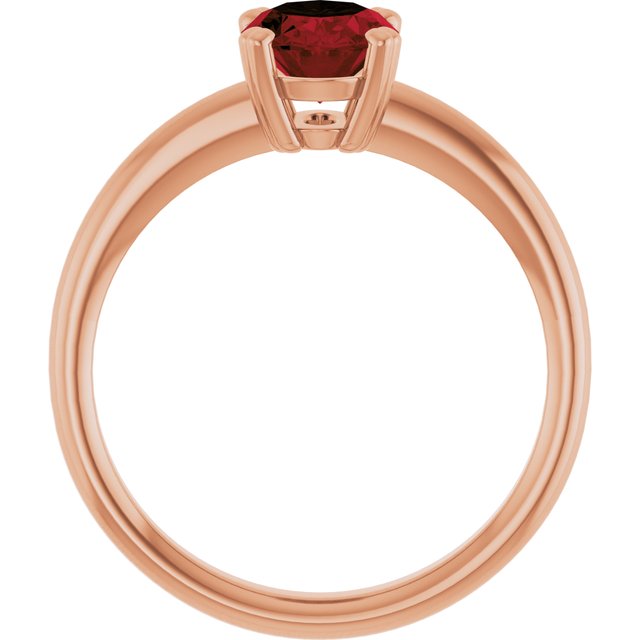 Natural Mozambique Garnet | Oval | 8 x 6mm