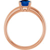 Lab-Grown Blue Sapphire | Oval | 8 x 6mm