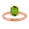 Natural Peridot | Oval | 8 x 6mm