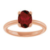 Natural Mozambique Garnet | Oval | 8 x 6mm