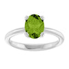 Natural Peridot | Oval | 8 x 6mm