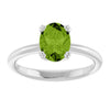 Natural Peridot | Oval | 8 x 6mm