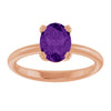 Natural Amethyst | Oval | 8 x 6mm