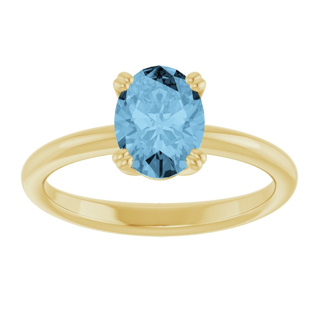 Natural Sky Blue Topaz | Oval | 8 x 6mm