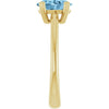 Natural Sky Blue Topaz | Oval | 8 x 6mm