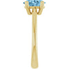 Natural Sky Blue Topaz | Oval | 8 x 6mm