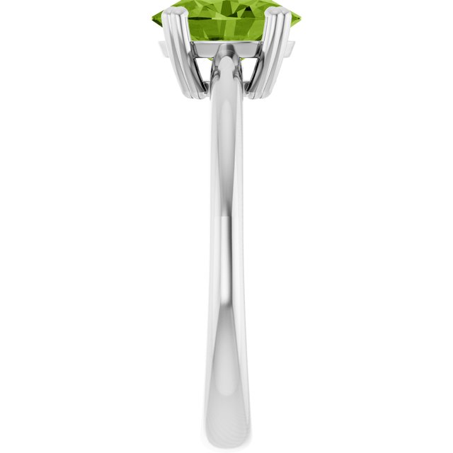 Natural Peridot | Oval | 8 x 6mm