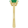 Lab-Grown Emerald | Oval | 8 x 6mm