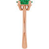 Lab-Grown Emerald | Oval | 8 x 6mm