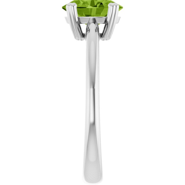 Natural Peridot | Oval | 8 x 6mm